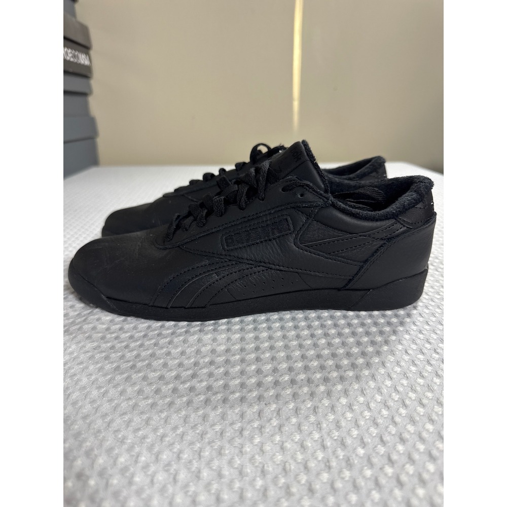 Reebok Princess Sneakers Womens 9.5 Black Walking Shoes 100020037
